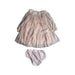 A Pink Dress Sets from Nordstrom in size 12-18M for girl. (Front View)