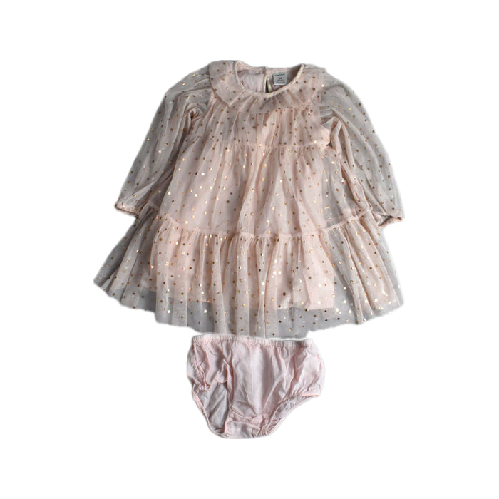 A Pink Dress Sets from Nordstrom in size 2T for girl. (Front View)