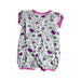 A White Short Sleeve Rompers from Carhartt in size 6-12M for girl. (Back View)