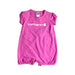 A Pink Short Sleeve Bodysuits from Carhartt in size 6-12M for girl. (Front View)