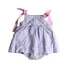 A Pink Sleeveless Bodysuits from Classic Whimsy in size 6-12M for girl. (Back View)