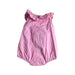 A Pink Short Sleeve Bodysuits from Sea Apple in size 12-18M for girl. (Back View)