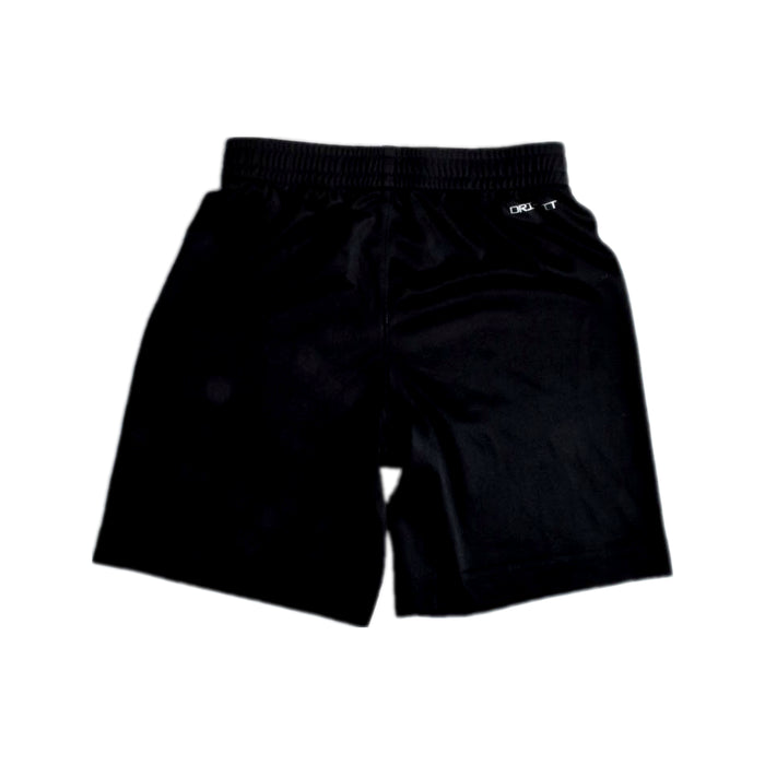 A Black Shorts from Nike in size 6T for boy. (Back View)