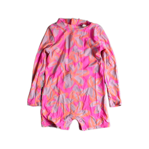A Pink Rash Guards from Snapper Rock in size 6-12M for girl. (Front View)