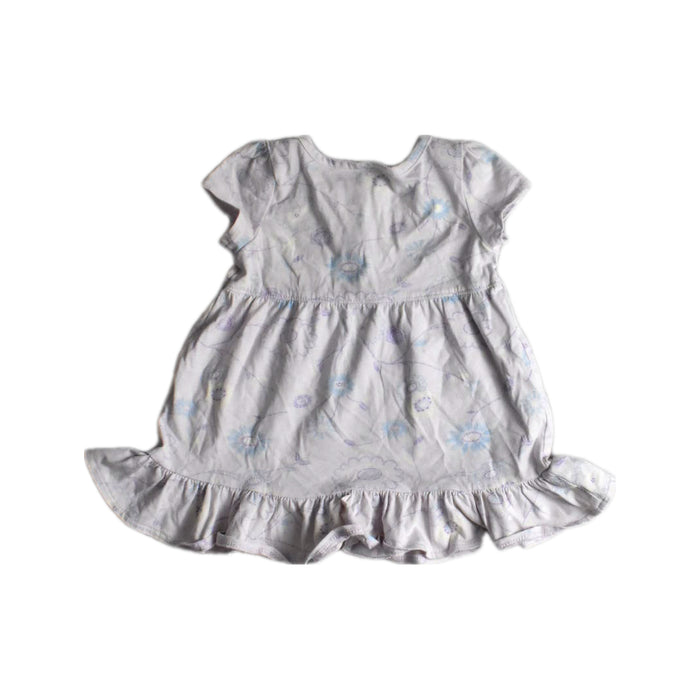 A White Short Sleeve Dresses from Carhartt in size 2T for girl. (Back View)
