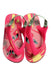 A Pink Sandals from Ipanema in size 12-18M for girl. (Back View)