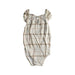 A Beige Sleeveless Bodysuits from Minimalisma in size 6-12M for girl. (Back View)