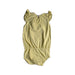 A Yellow Sleeveless Rompers from Minimalisma in size 6-12M for girl. (Back View)