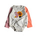 A White Long Sleeve Bodysuits from Jack & Milly in size 6-12M for girl. (Front View)