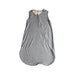 A Grey Sleepsacs from Raph and Remy in size 18-24M for neutral. (Front View)