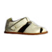 A White Sandals from Tip Toey Joey in size 18-24M for girl. (Front View)