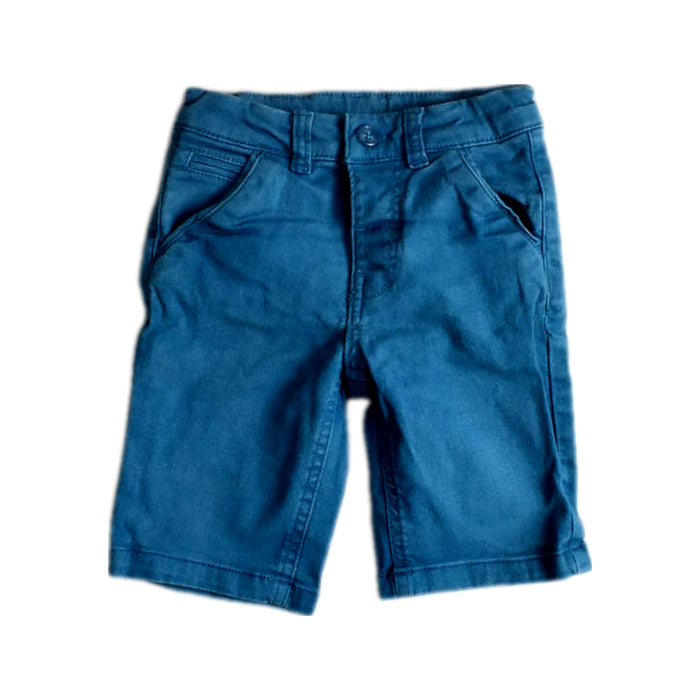 A Blue Shorts from Mothercare in size 2T for boy. (Front View)