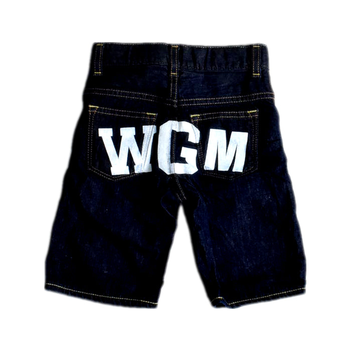 A Black Shorts from Bape by A Bathing Ape in size 2T for boy. (Back View)
