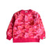 A Pink Crewneck Sweatshirts from Bape by A Bathing Ape in size 2T for girl. (Front View)