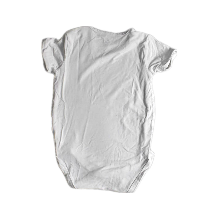 A White Short Sleeve Bodysuits from Raph and Remy in size 18-24M for boy. (Back View)