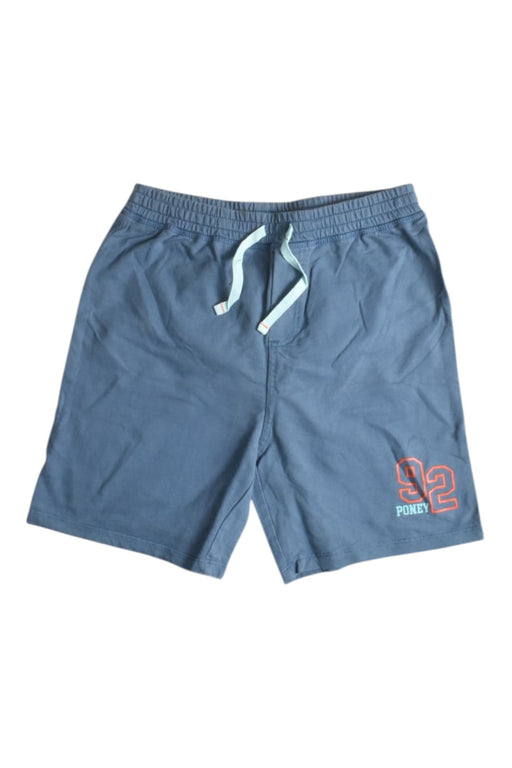 A Blue Shorts from PONEY in size 11Y for boy. (Front View)