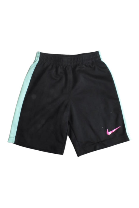 A Black Active Shorts from Nike in size 7Y for boy. (Front View)