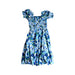 A Blue Short Sleeve Dresses from Bochechas in size 14Y for girl. (Front View)