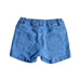 A Blue Shorts from Château de Sable in size 8Y for girl. (Back View)