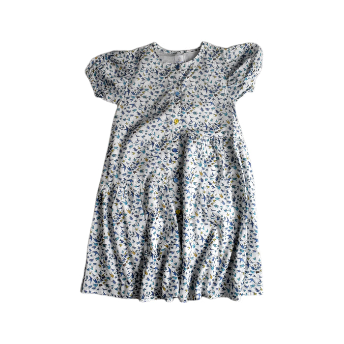 A White Short Sleeve Dresses from Bochechas in size 12Y for girl. (Front View)