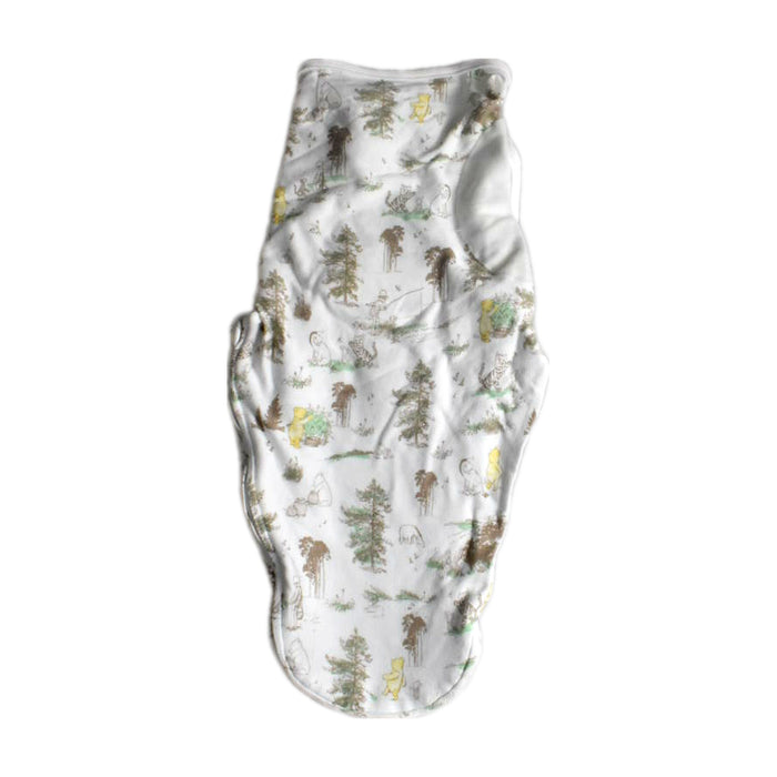 A White Swaddles from Aden & Anais in size 0-3M for neutral. (Back View)