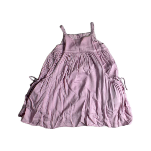A Pink Sleeveless Dresses from Our Mini Nature in size 2T for girl. (Front View)