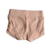 A Peach Bloomers from Jamie Kay in size 6-12M for girl. (Back View)