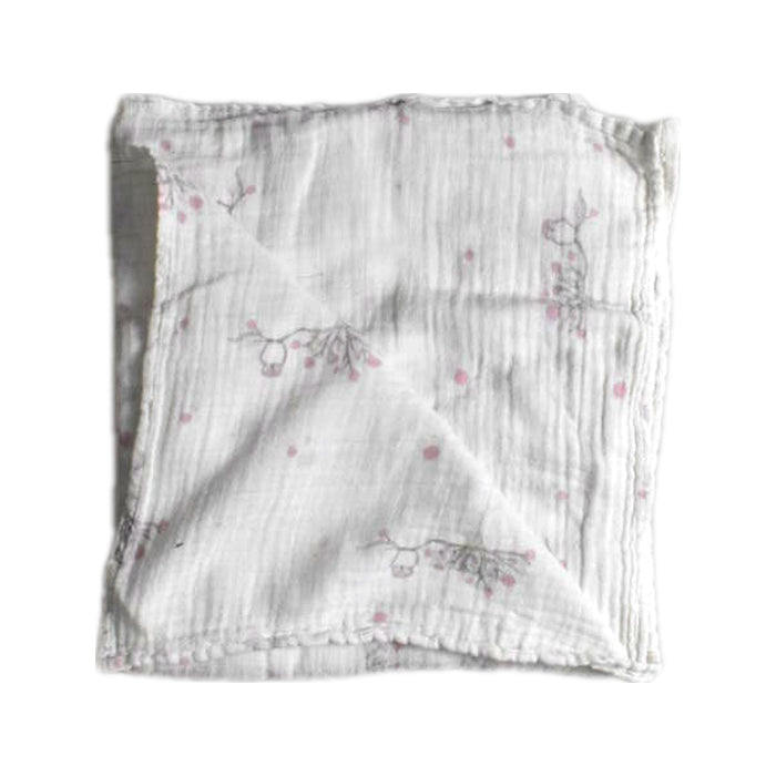 A White Blankets from Aden & Anais in size O/S for girl. (Back View)