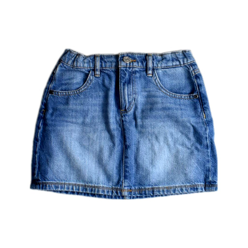 A Blue Short Skirts from Guess in size 12Y for girl. (Front View)