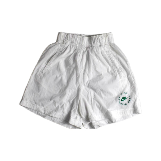 A White Shorts from Nike in size 12Y for neutral. (Front View)
