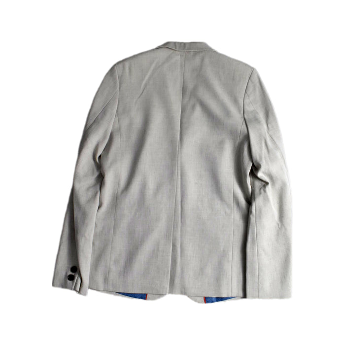 A Grey Blazers from Baker by Ted Baker in size 13Y for boy. (Back View)