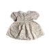 A White Short Sleeve Dresses from bloomB in size 3-6M for girl. (Back View)