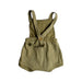 A Green Overall Shorts from Jamie Kay in size 2T for boy. (Back View)