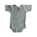 A Grey Short Sleeve Bodysuits from Jamie Kay in size 2T for boy. (Front View)