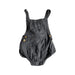 A Grey Overall Shorts from Jamie Kay in size 2T for boy. (Front View)