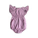A Purple Sleeveless Rompers from Jamie Kay in size 2T for girl. (Back View)