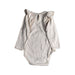 A Ivory Long Sleeve Bodysuits from Jamie Kay in size 6-12M for girl. (Back View)