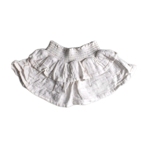 A White Short Skirts from Jamie Kay in size 2T for girl. (Front View)