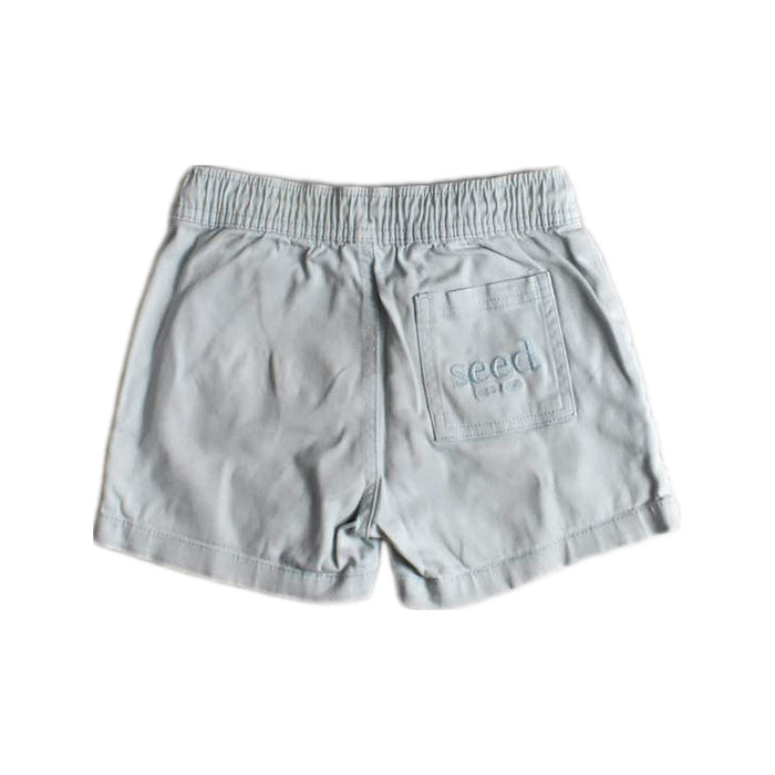 A Grey Shorts from Seed in size 3T for boy. (Back View)