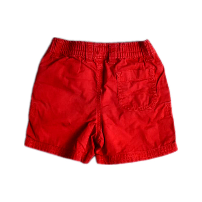 A Red Shorts from Ralph Lauren in size 12-18M for boy. (Back View)