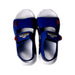 A Blue Sandals from Adidas in size 6T for boy. (Back View)
