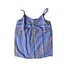A Blue Sleeveless Tops from Abercrombie  in size 11Y for girl. (Front View)
