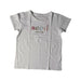 A White Short Sleeve T Shirts from Seed in size 10Y for girl. (Front View)