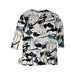 A Black Long Sleeve Dresses from Molo in size 7Y for girl. (Back View)