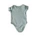 A Green Short Sleeve Bodysuits from Mothercare in size 0-3M for neutral. (Back View)
