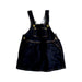 A Navy Overall Dresses from Petit Bateau in size 6-12M for girl. (Front View)