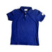 A Navy Short Sleeve Polos from Moncler in size 10Y for boy. (Front View)