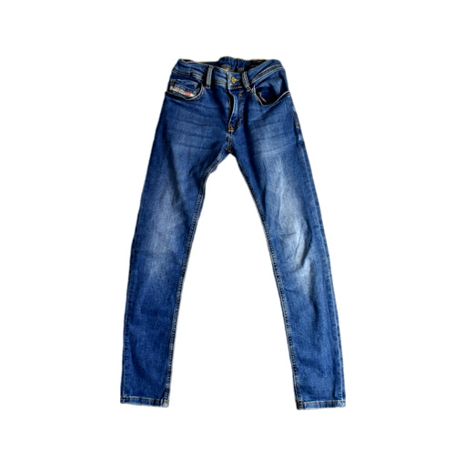 A Blue Jeans from Diesel in size 10Y for boy. (Front View)