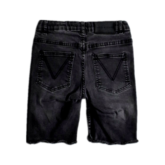 A Black Shorts from Molo in size 10Y for boy. (Back View)