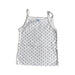 A White Sleeveless Tops from Petit Bateau in size 2T for girl. (Front View)